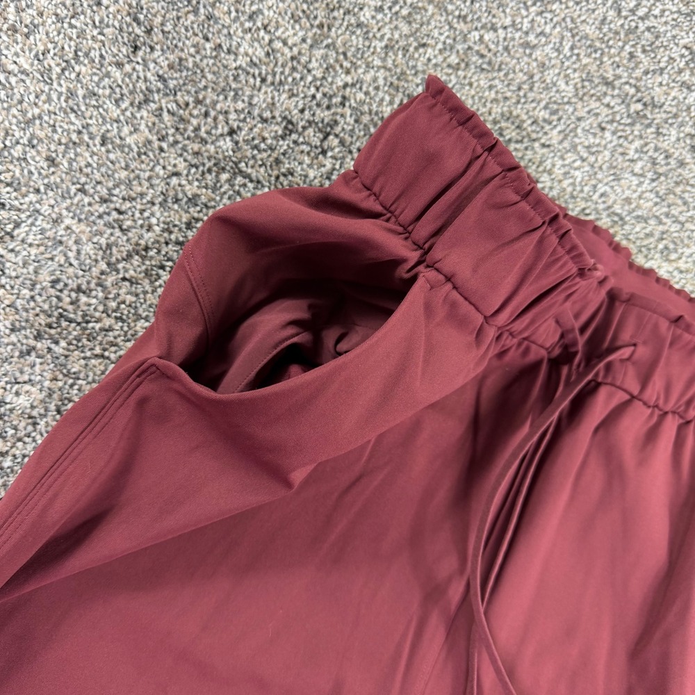 Lululemon Stretch High-Rise Jogger Red Merlot Womens 6 Workout Train Gym LW5CV4S - Picture 5 of 13